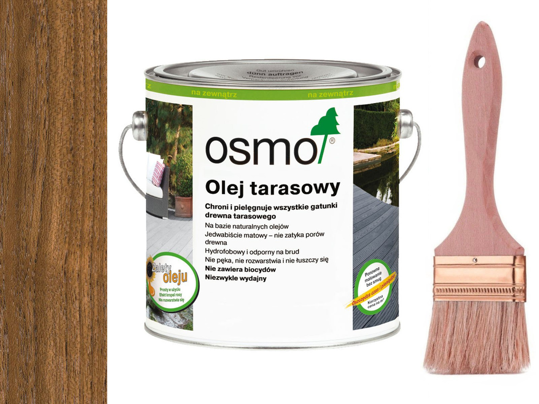 OSMO Olej do Tarasów 007 TEAK 750ml + GRATIS