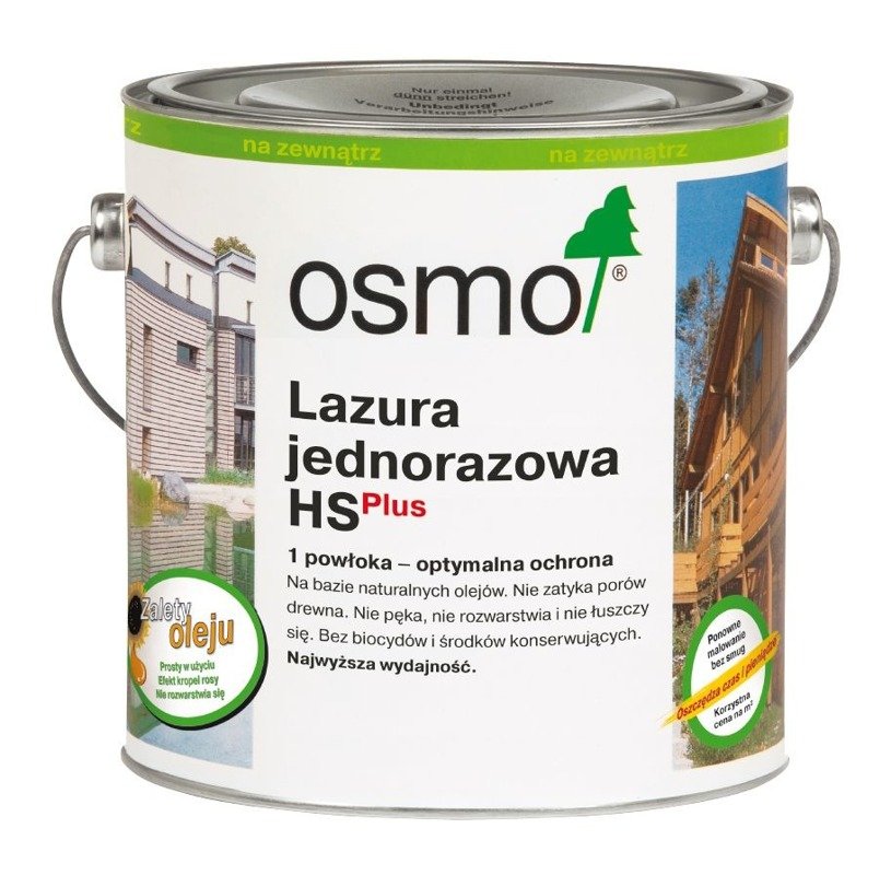 OSMO Lazura Jednorazowa 9203 Bazaltowy Szary 2,5L